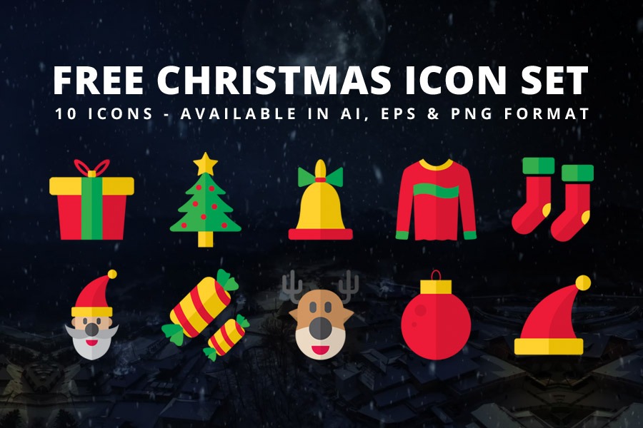 Free Christmas Icon Set