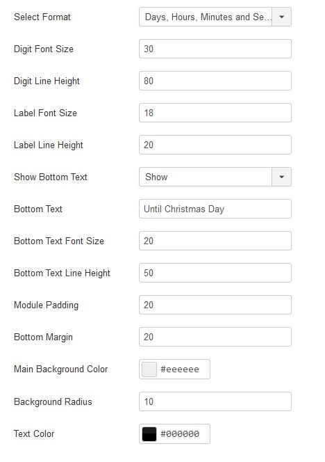 Module Options