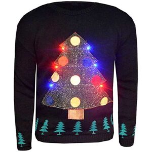 Light Up Christmas Tree Jumper