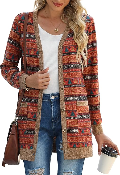 Womens Cardigan Long