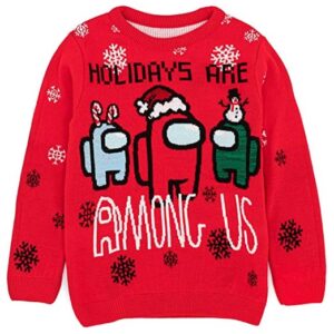 among us Christmas jumper