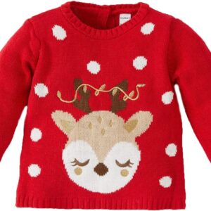 baby reindeer christmas jumper