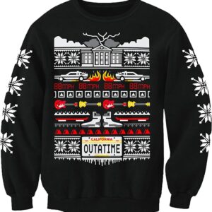 back to the future christmas jumper
