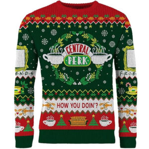 friends christmas jumper central perk