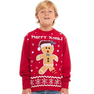 Merry Xmas Gingerbread Man Jumper