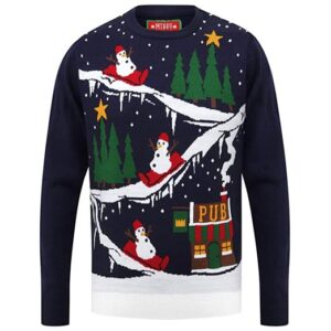 santa to the pub christmas jumper