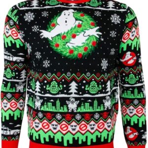ghostbusters christmas jumper sweater